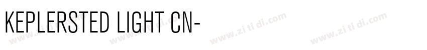 KEPLERSTED LIGHT CN字体转换